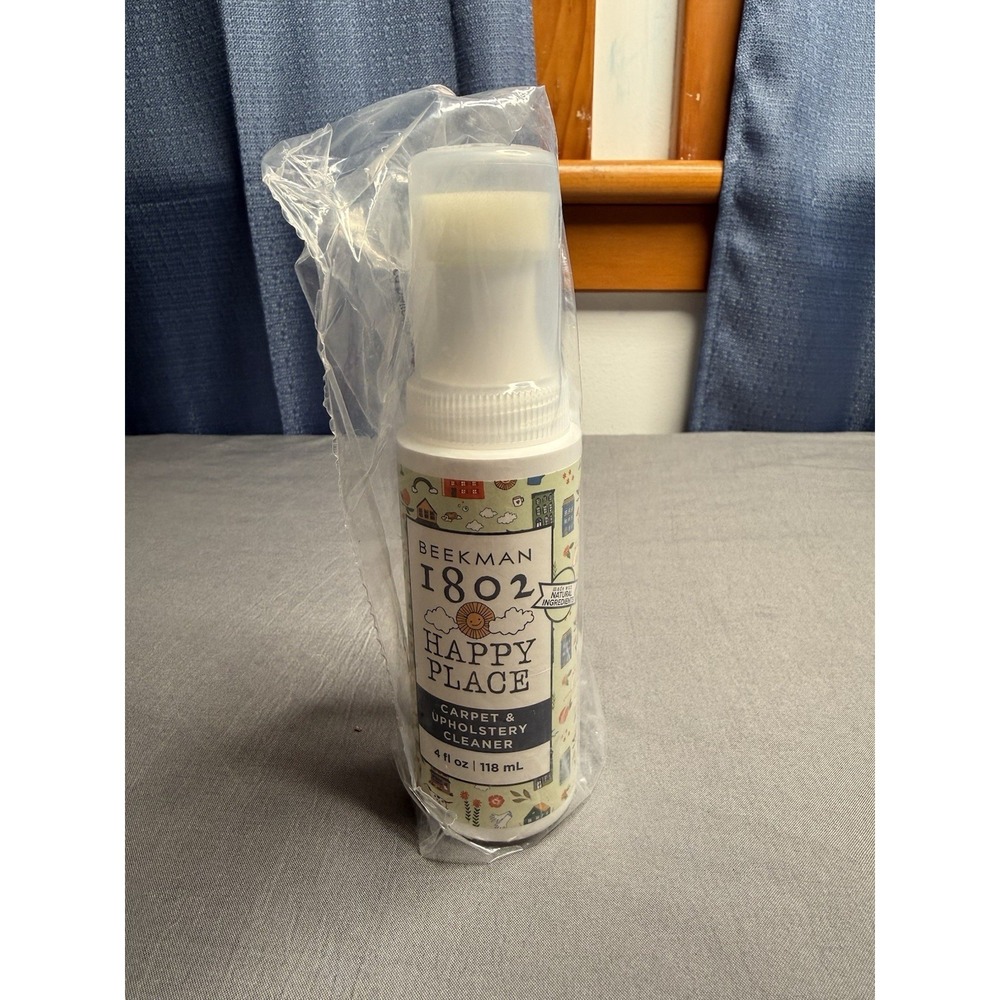 Beekman 1802 Happy Carpet & Upholstery Cleaner, 4 Fl Oz. - New, Sealed